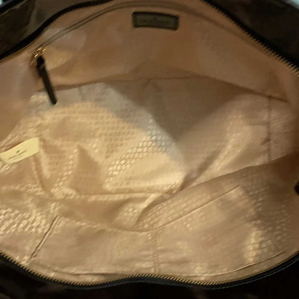 Kate Spade Small Harmony Metro Spade Black